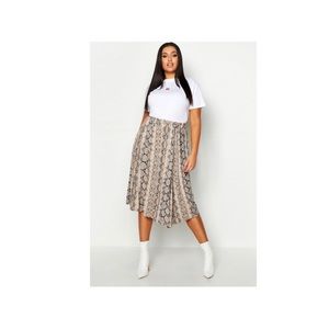 Animal Print Skirt